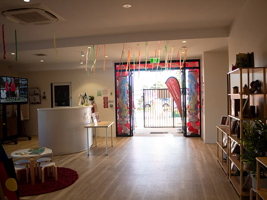 Entrance area at MindChamps Early Learning & Kindergarten Melton